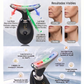 Masajeador Facial y de Cuello LED 3 en 1 | Terapia Térmica y Anti-edad