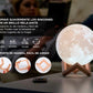LÁMPARA LED 3D EN FORMA DE LUNA 🌕 | INALÁMBRICA Y MULTICOLOR